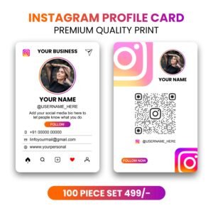 Instagram Profile Card